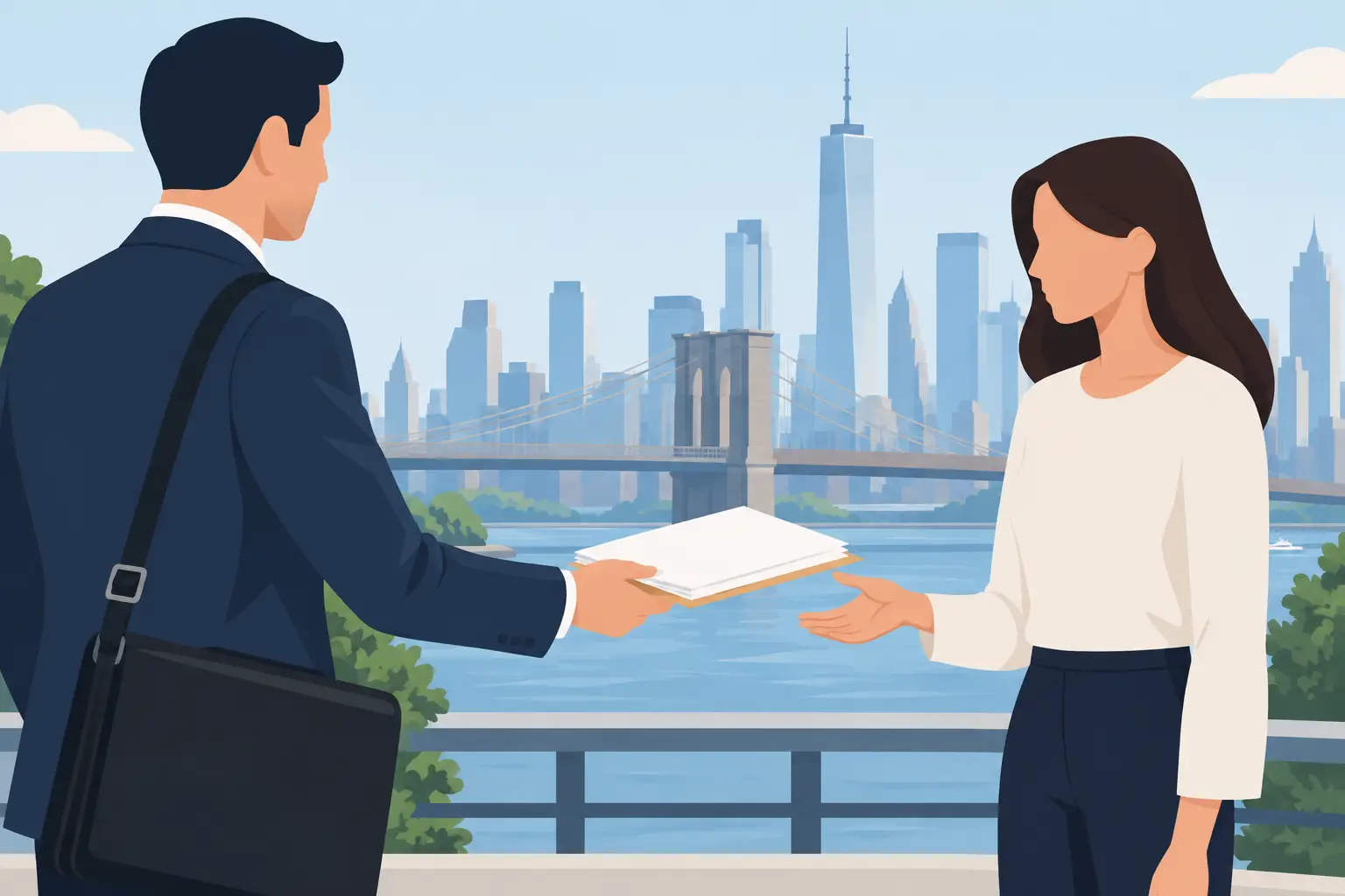 How to Serve Divorce Papers in New York